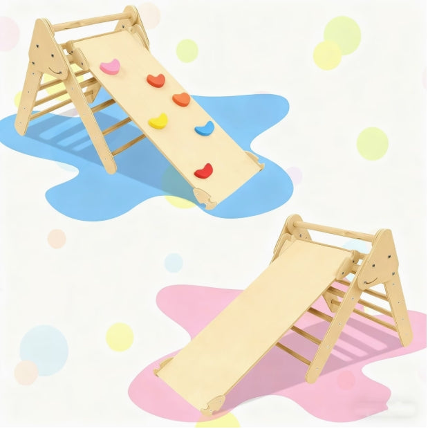 Wooden Slide Set