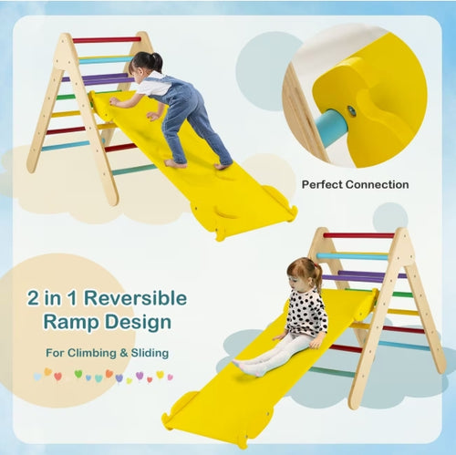 3-in-1 Triangle Climbing Set