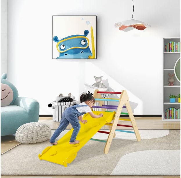3-in-1 Triangle Climbing Set